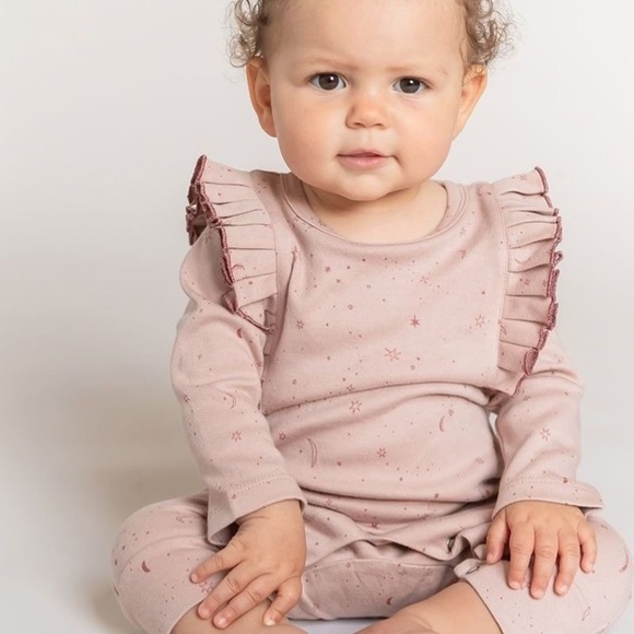 Pehr Stardust Ruffled Romper - Picture 4 of 5